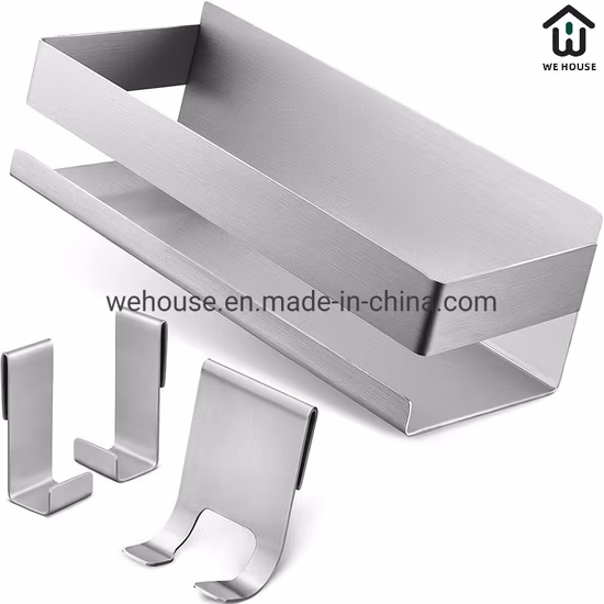 Stainless Steel Bathroom Storage Corner Storage for Household Shelves Wall-Mounted Single-Layer Corner Storage for Bathroom Placement