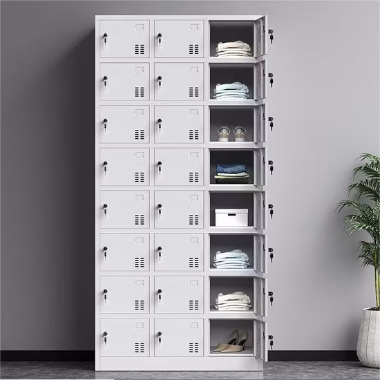 School/Office/Gym Locker 12 Doors Metal Steel Clothes Storage Lockers for Staff
