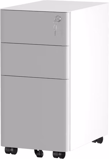 Günstiger Aktenschrank aus Metall, mobiler Sockel aus hochwertigem Stahl