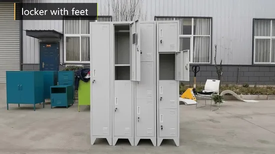 Fabrik Direktverkauf Personal 2 Türen Stahlschrank Kleiderspind