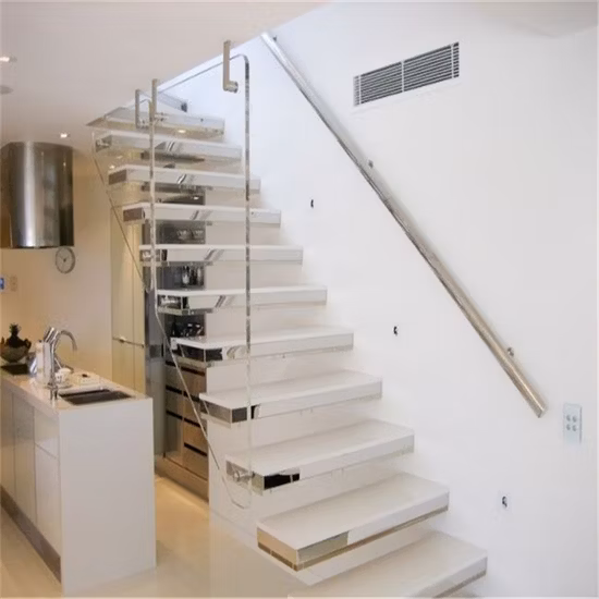 mit Treppen & voll